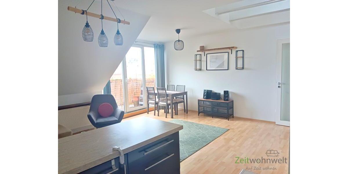 (EF1382_M) Erfurt: Krämpfervorstadt, möblierte Maisonette-Wohnung mit 2 Schlafzimmern und Balkon in der City - Etagenwohnung Erfurt Krämpfervorstadt | Angebot:26554158