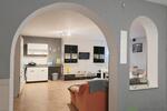 (EF1396_M) Fulda: Flieden, möbliertes Apartment im Souterrain, sehr ruhige Wohnlage, mit Garten-Sitzecke - Etagenwohnung Flieden Döngesmühle | Angebot:27157316