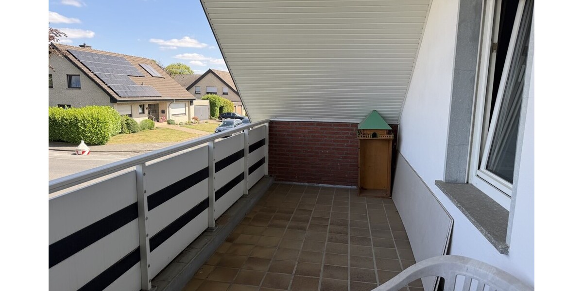 Loggia im Obergeschoss
