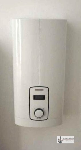 Durchlauferhitzer für Warmwasser im HWR