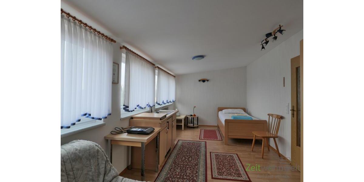 (EF1122_M) Kassel-Landkreis: Baunatal, kleines möblierte Apartment in ruhiger Wohnlage für Wochenendheimfahrer - Etagenwohnung Baunatal Großenritte | Angebot:25279730