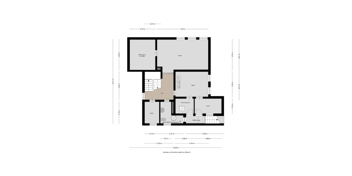 Grundriss Kellergeschoss