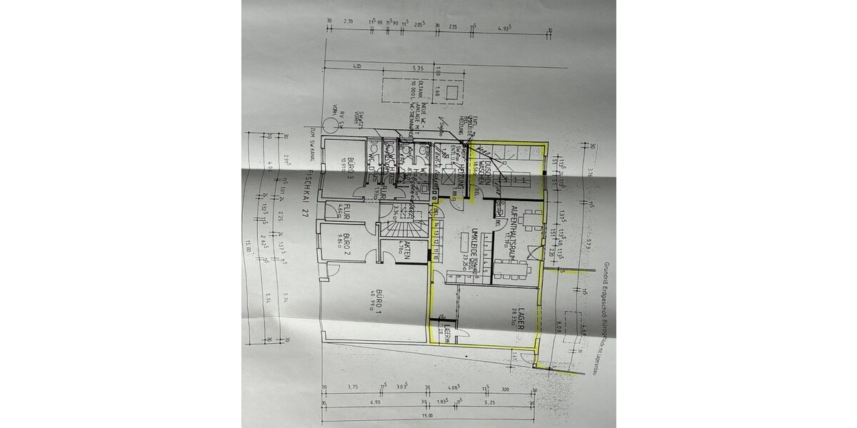 Grundriss Anbau