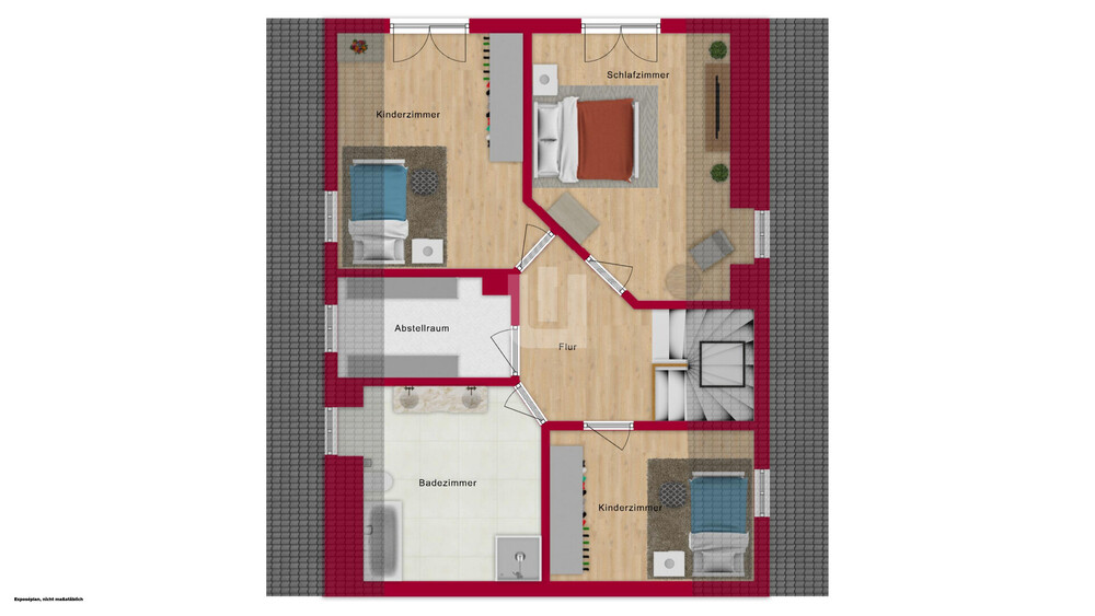 Grundriss Dachgeschoss