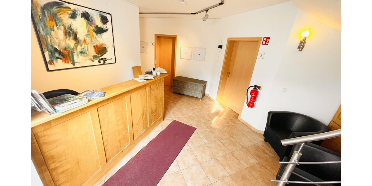 Blick in Richtung - Pension - Eingangsbereich