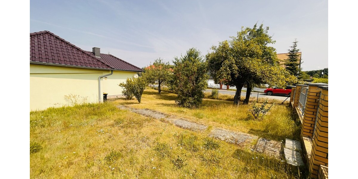 Blick in Richtung Gartenbereich