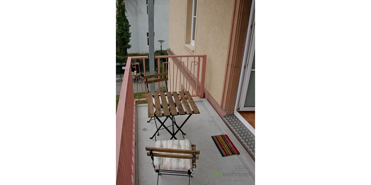 der Balkon von oben