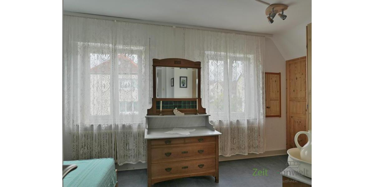 Schlafzimmer im Retro-Look
