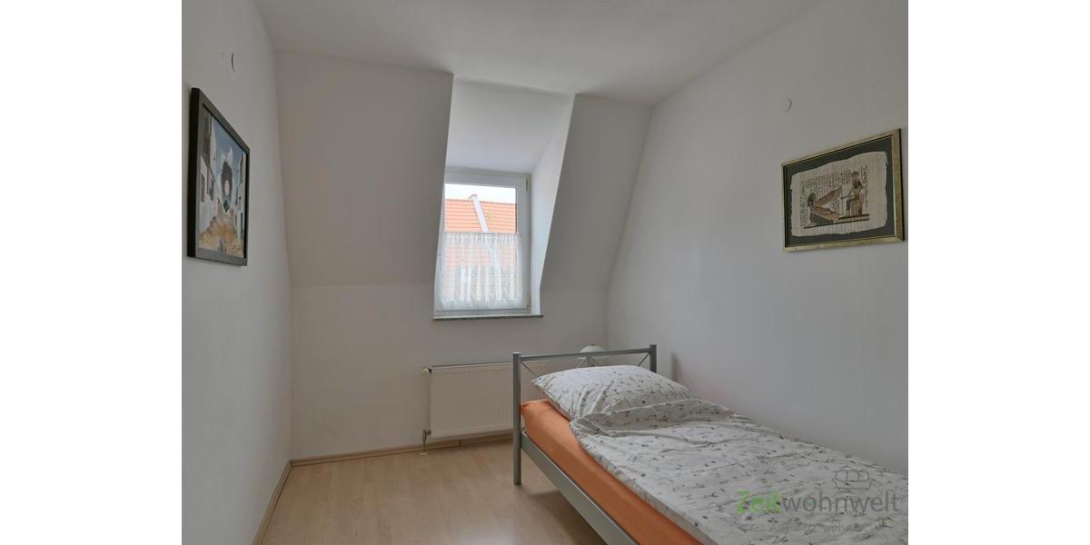 Blick ins Schlafzimmer