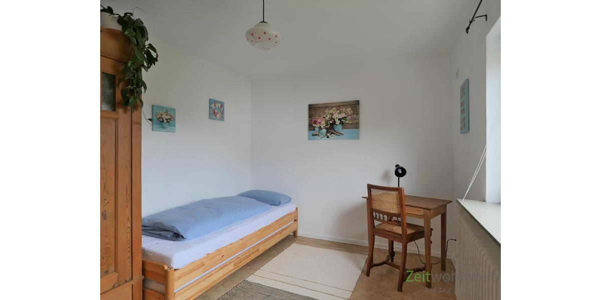 Blick ins kleine Schlafzimmer
