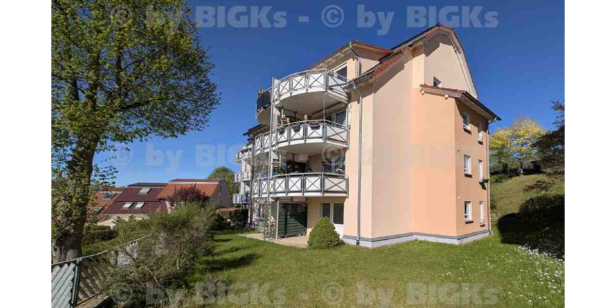 BIGKs - Suhl - Nähe Klinikum: 2 Zimmer-Wohnung mit Terrasse (-;) - Erdgeschoßwohnung Suhl Suhl Heinbergsiedlung | Angebot:26918620