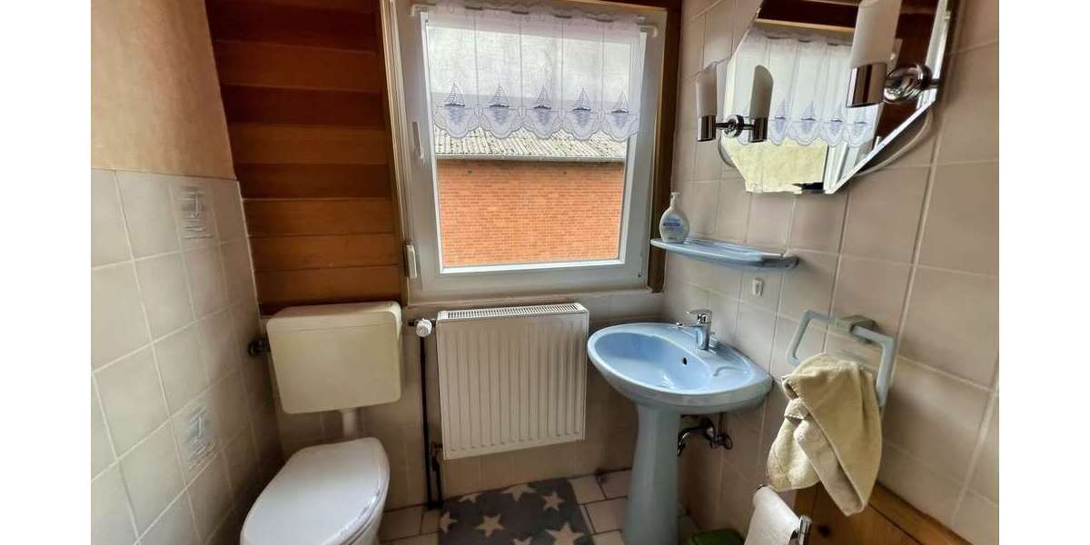 Gäste-WC im Anbau
