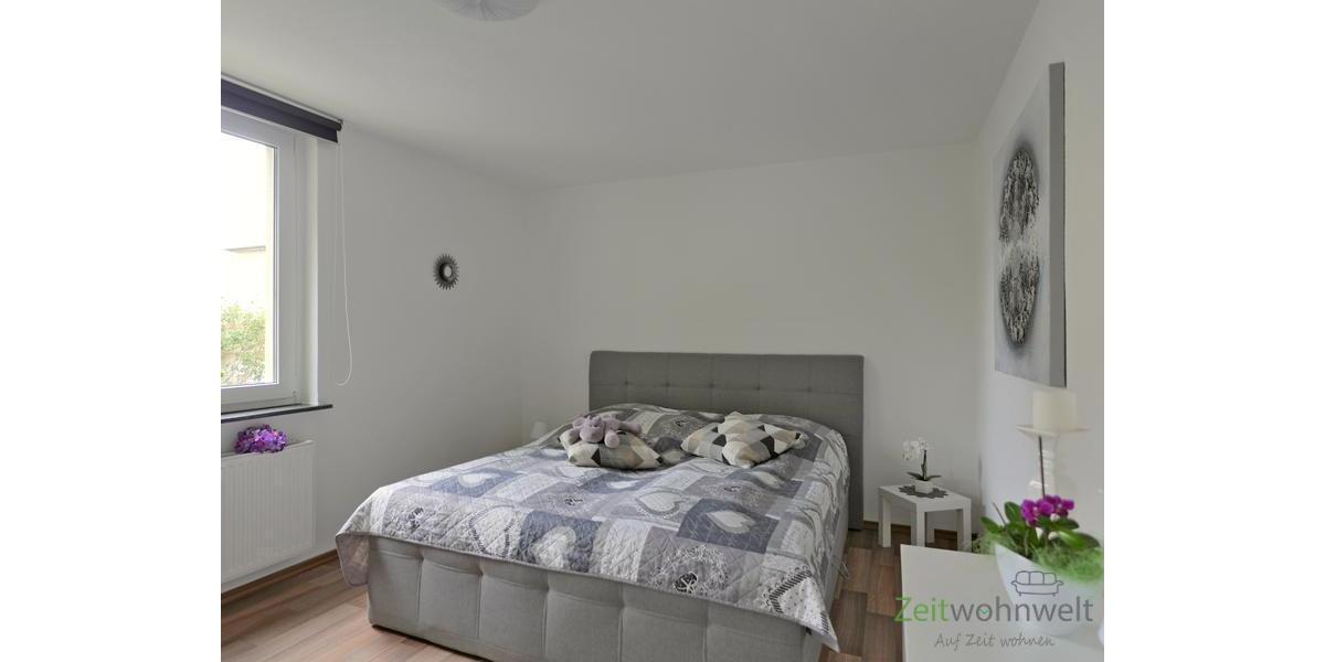 Blick ins Schlafzimmer