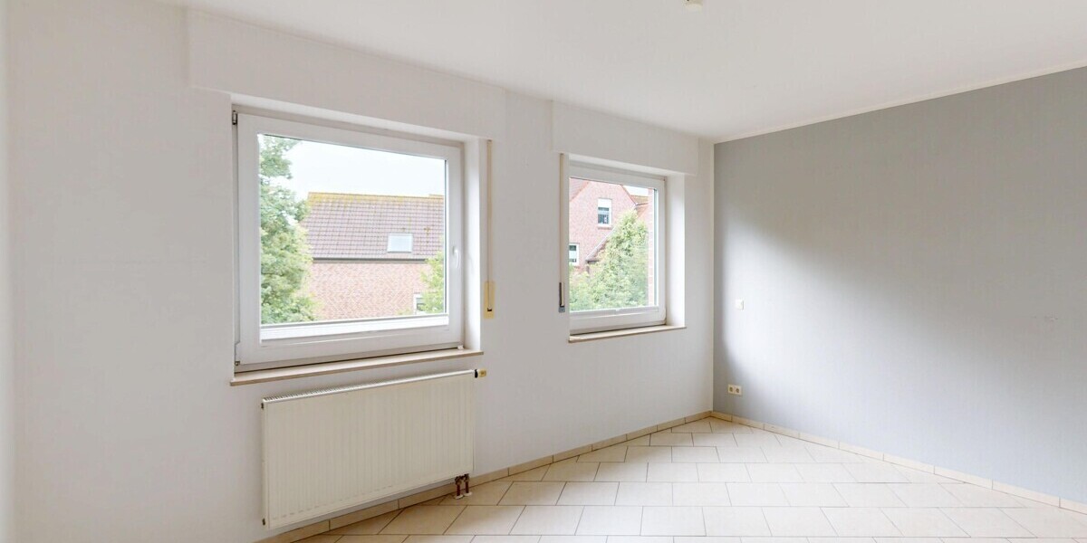 Blick ins Schlafzimmer