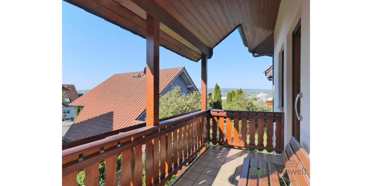 (EF1380_M) Fulda: Hünfeld, möbliertes Nebengebäude mit sep. Eingang, Marmorböden, Fußbodenheizung, Balkon, Service - Etagenwohnung Hünfeld Hünfeld | Angebot:26387616