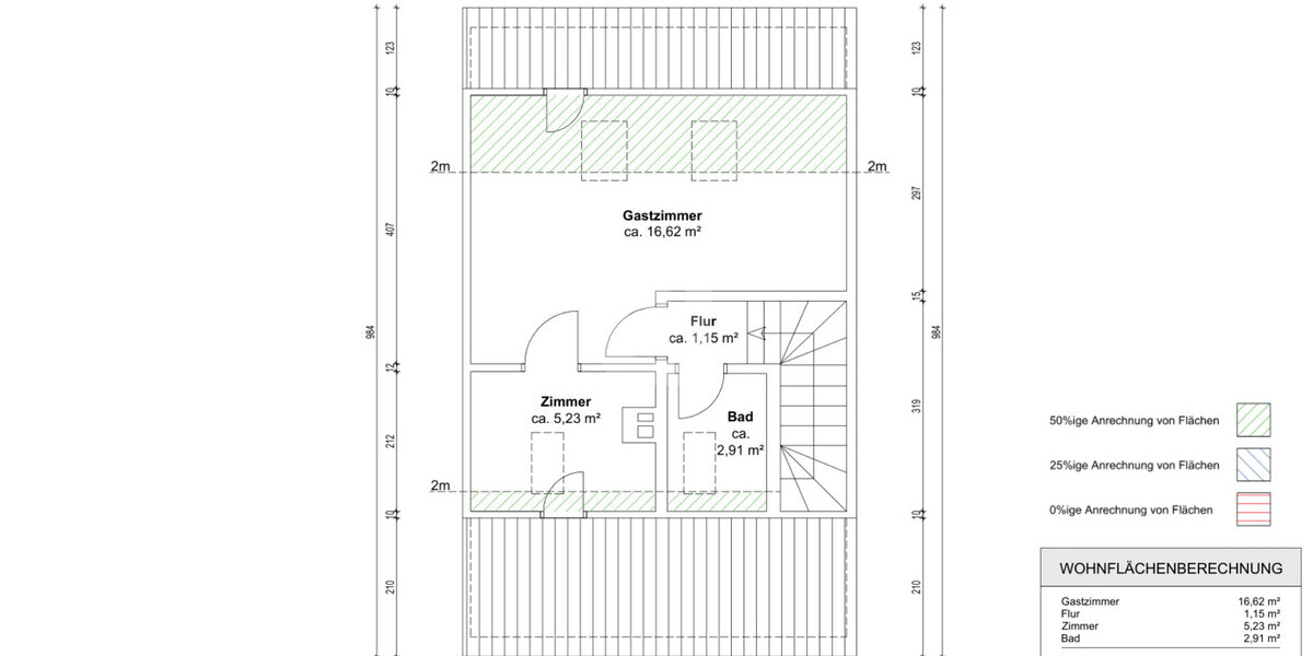 Grundriss Dachgeschoss