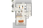 albero:) Charmante Maisonette-Dachgeschosswohnung mit großem Balkon - Maisonettenwohnung Seligenstadt | Angebot:26960123