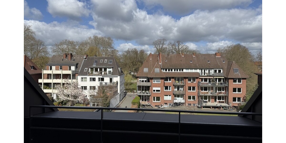 Ausblick vom Balkon