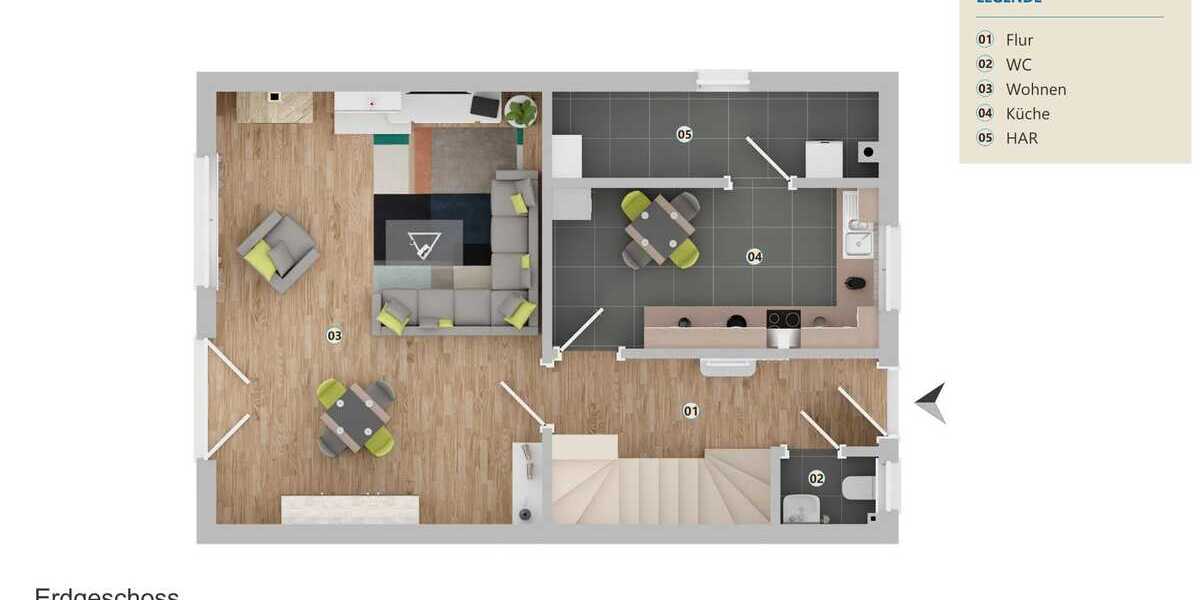 Grundriss Erdgeschoss
