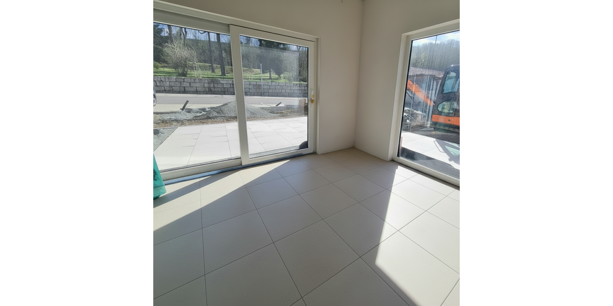 Blick aus dem Wohnzimmer