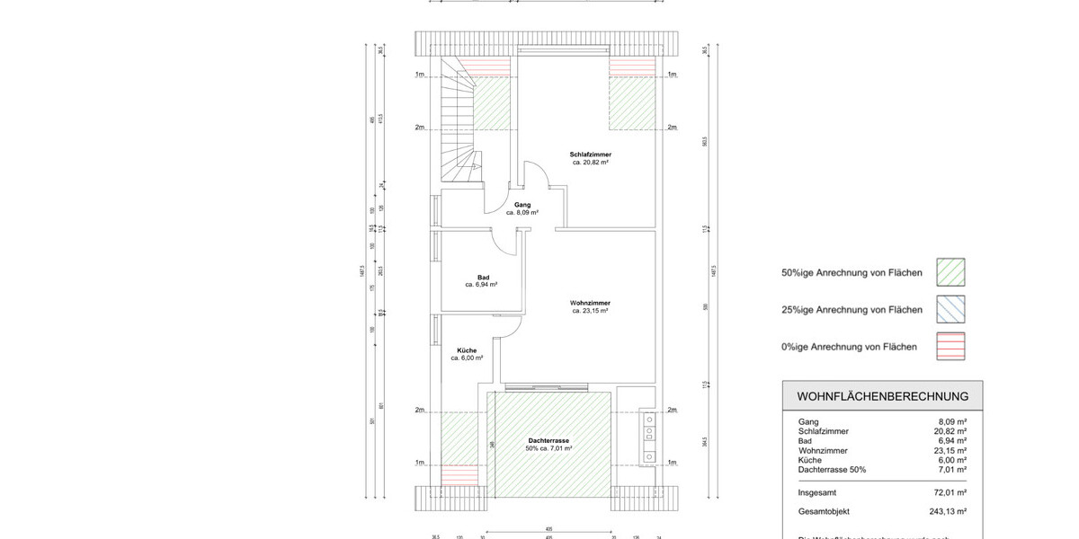 Grundriss Dachgeschoss