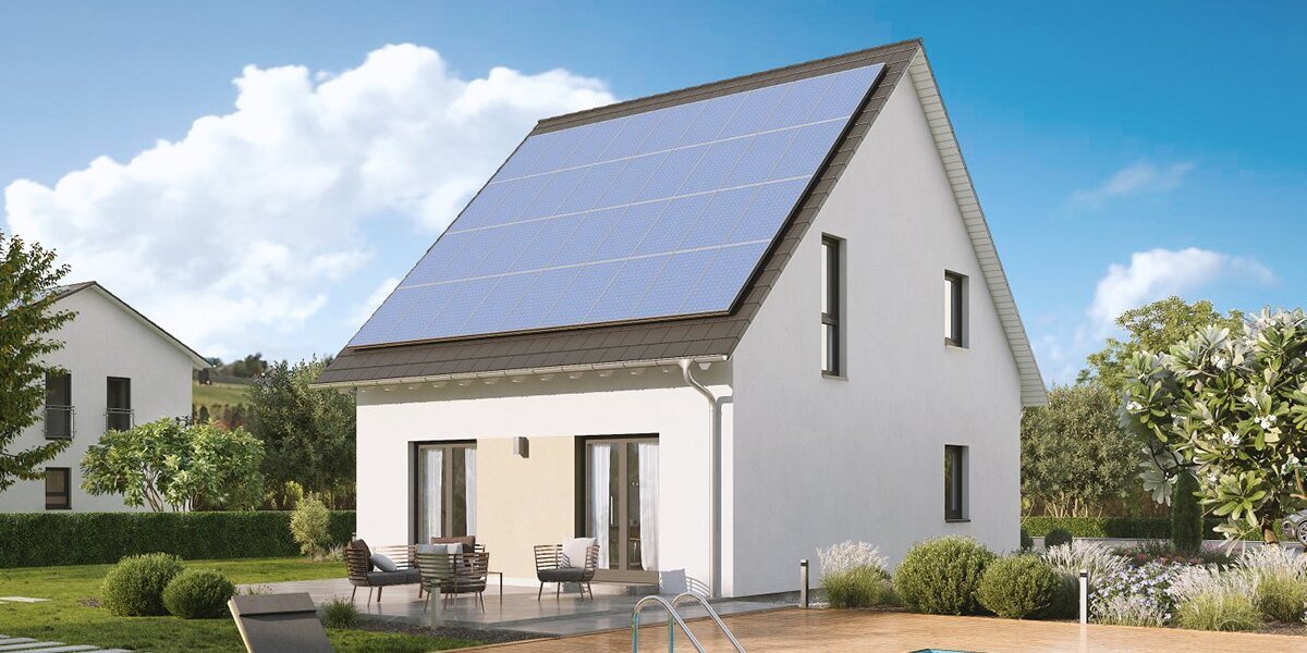 Modernes Haus mit Pool