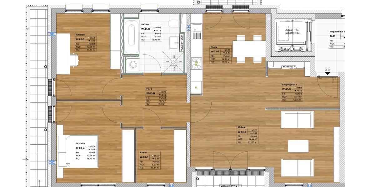 Wohnung 03-B