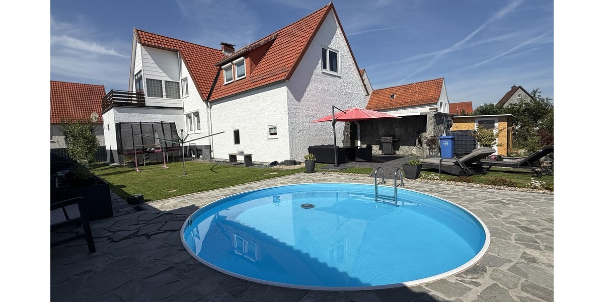 Garten mit Pool