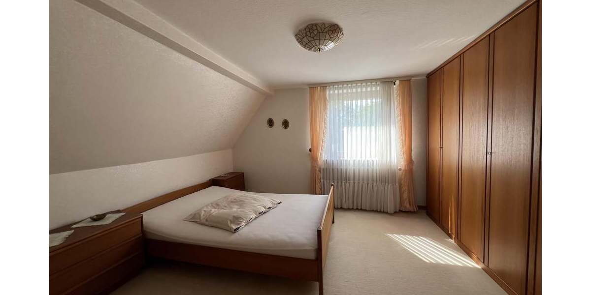 Schlafzimmer im Dachgeschoss