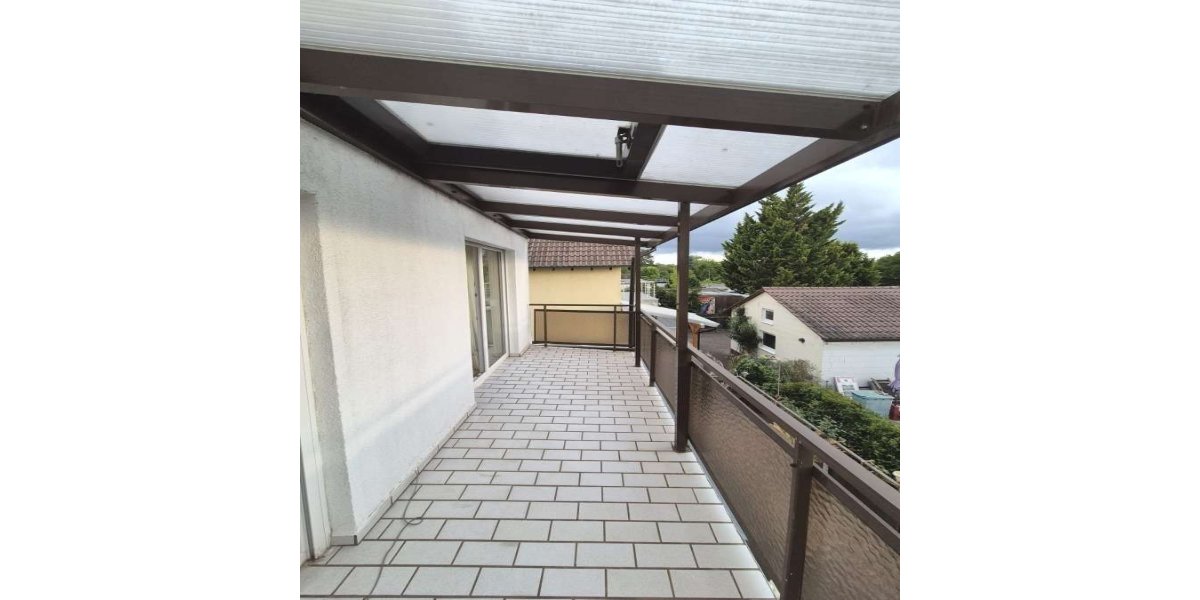 Balkon überdacht