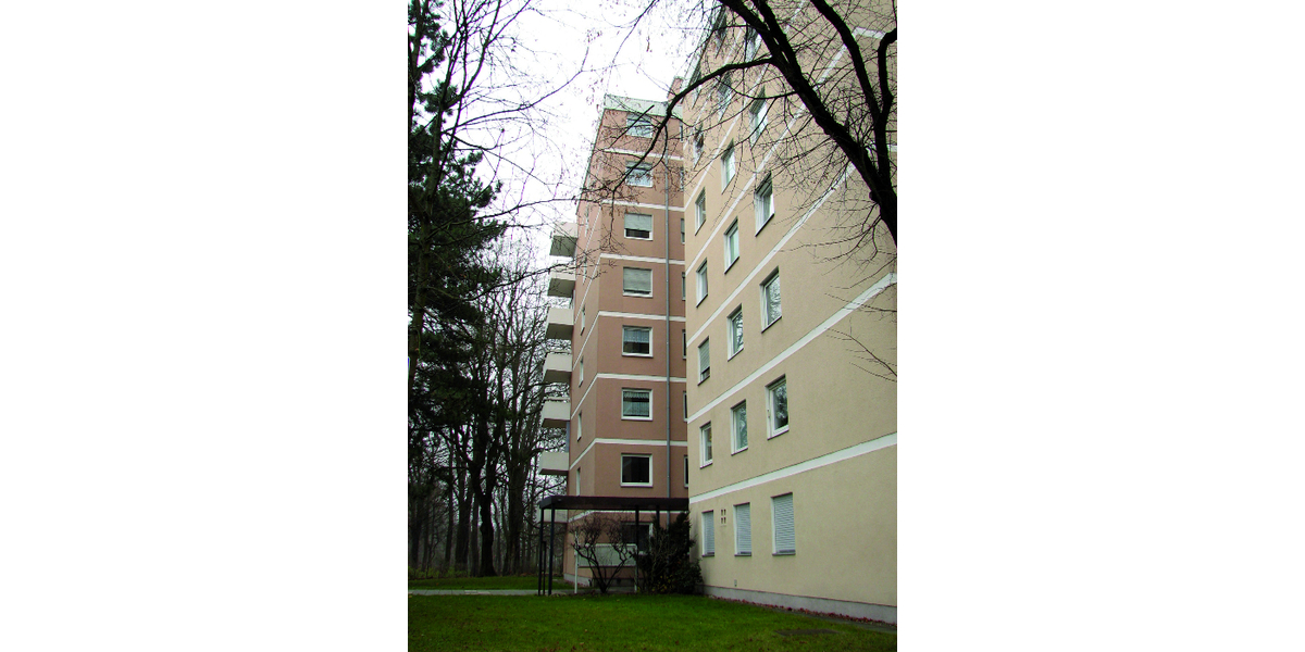 Hausfassade mit Hauseingang