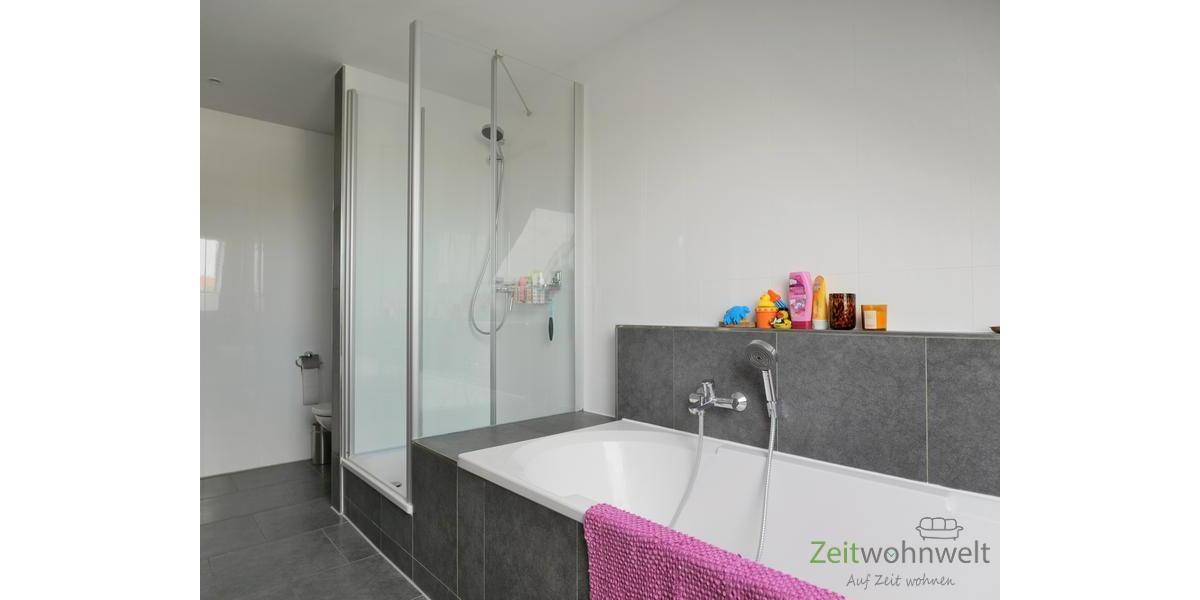 Wanne, Dusche und WC