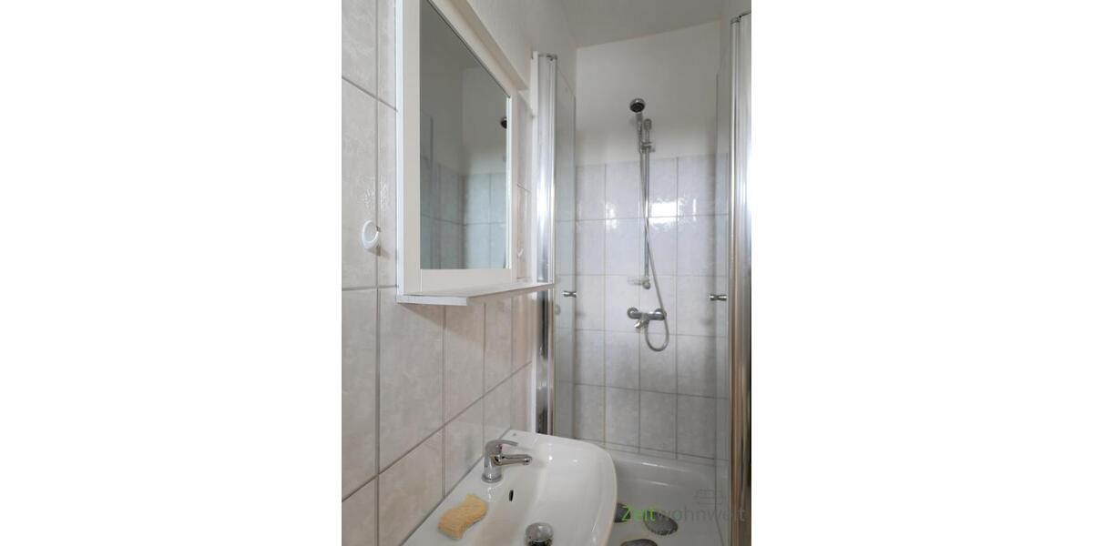 Blick zur Dusche