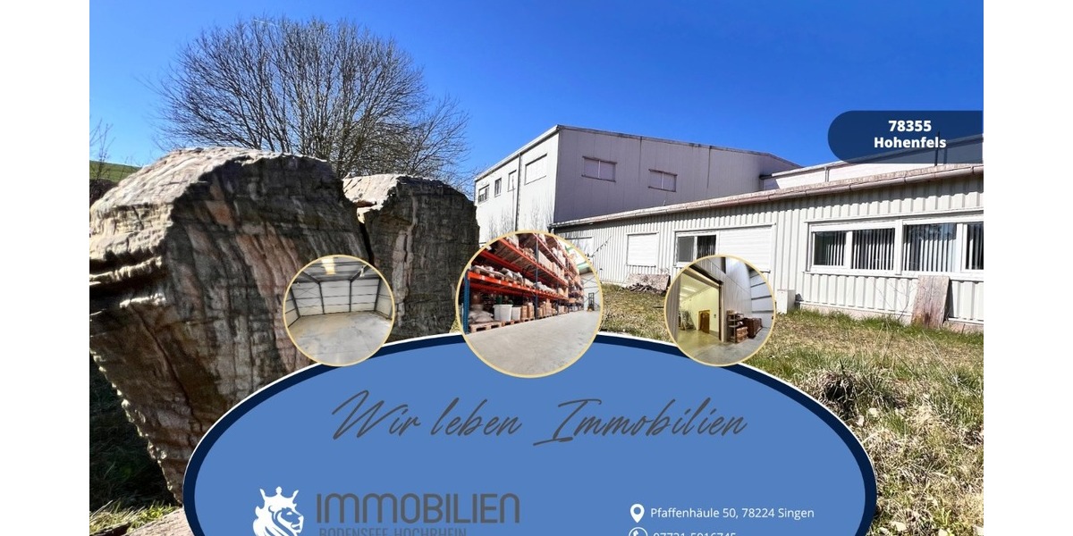 Flexible Gewerbeeinheit mit Hochregallager, Büro & Produktion – zentral in Hohenfels - Gewerbeobjekt Hohenfels | Angebot:20494303