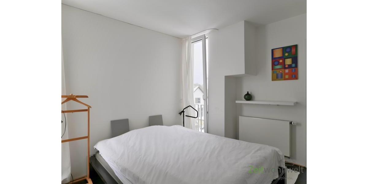 Blick ins Schlafzimmer