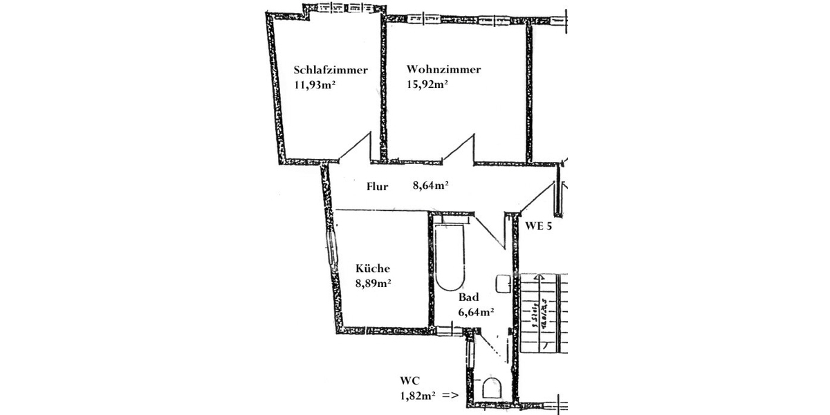 Grundriss WE 5