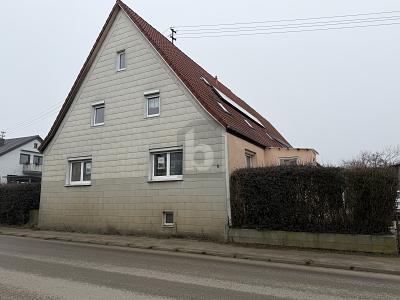 GROßE SCHEUNE, GARAGE & WOHNEN AUF VIEL GRUND - Einfamilienhaus Sontheim an der Brenz | Angebot:26894673
