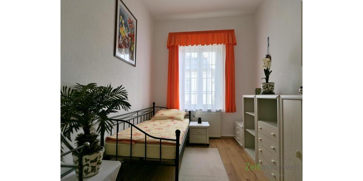 Blick ins Schlafzimmer