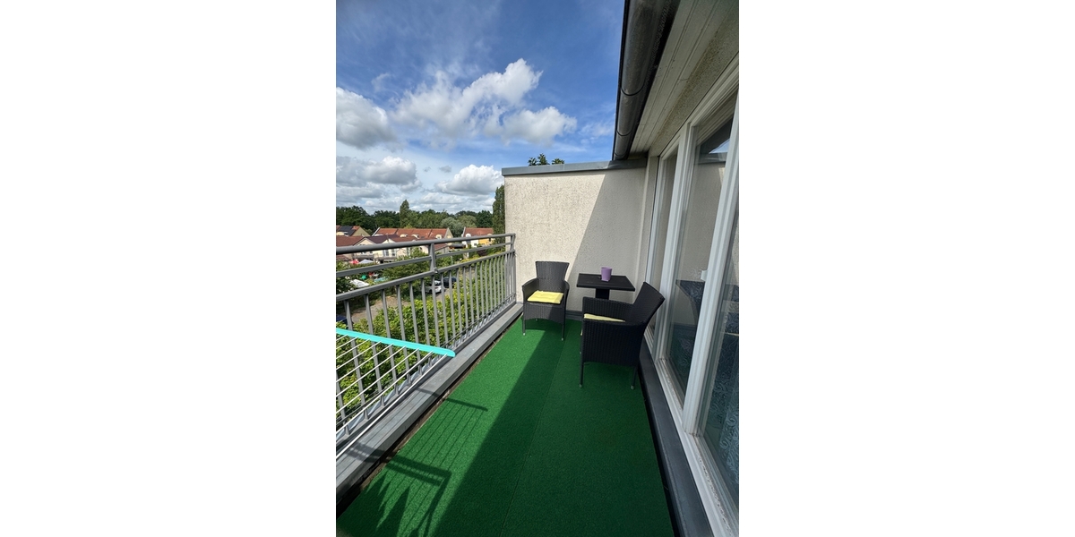 Großer Balkon