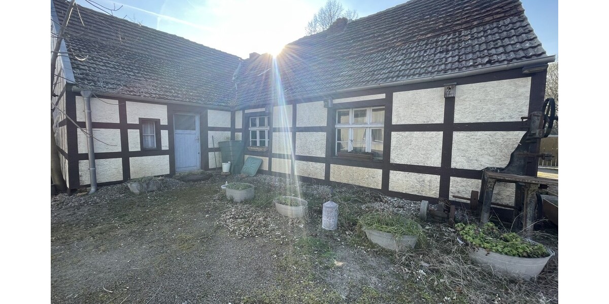 Fachkwerkhaus - Seitenansicht