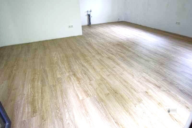 So wird der Fussboden aussehen- Vinyl mit Holzoptik