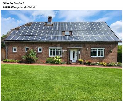 HISTORISCHES LANDHAUS MIT PV NAHE NORDSEE - Einfamilienhaus Wangerland | Angebot:26816946
