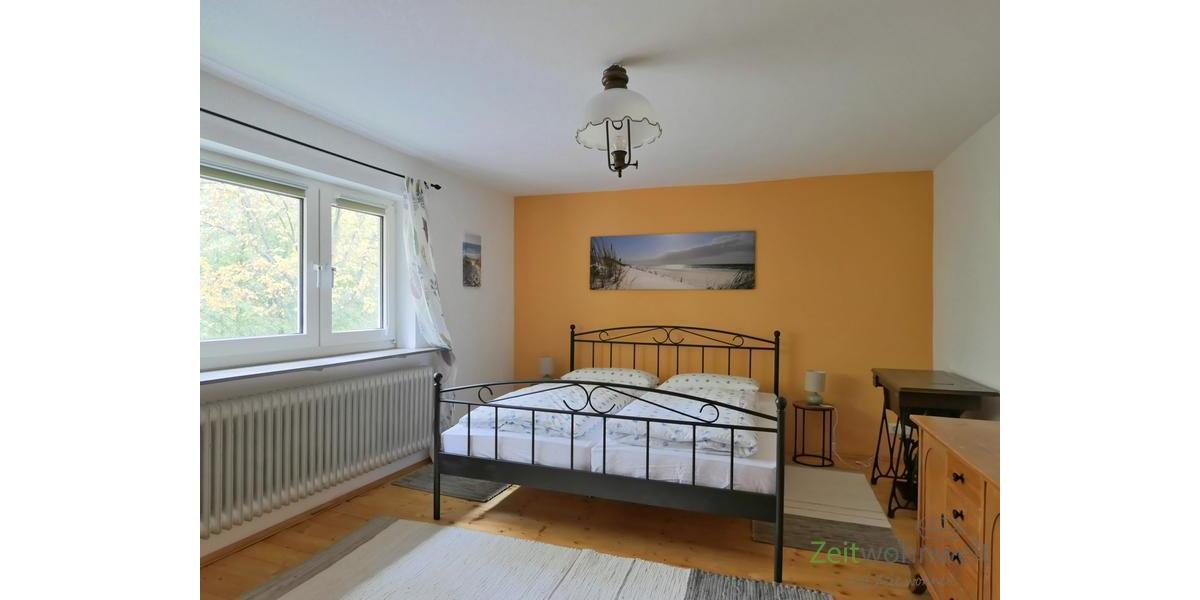 Blick ins große Schlafzimmer