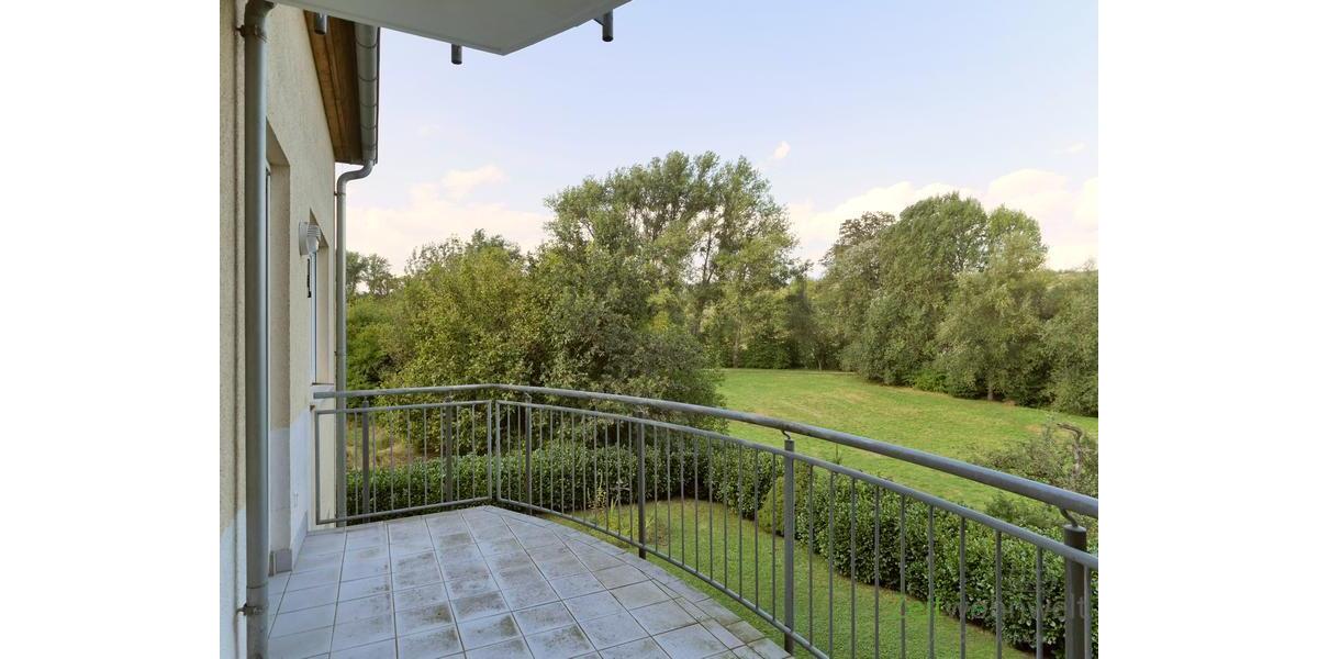 Blick vom Balkon