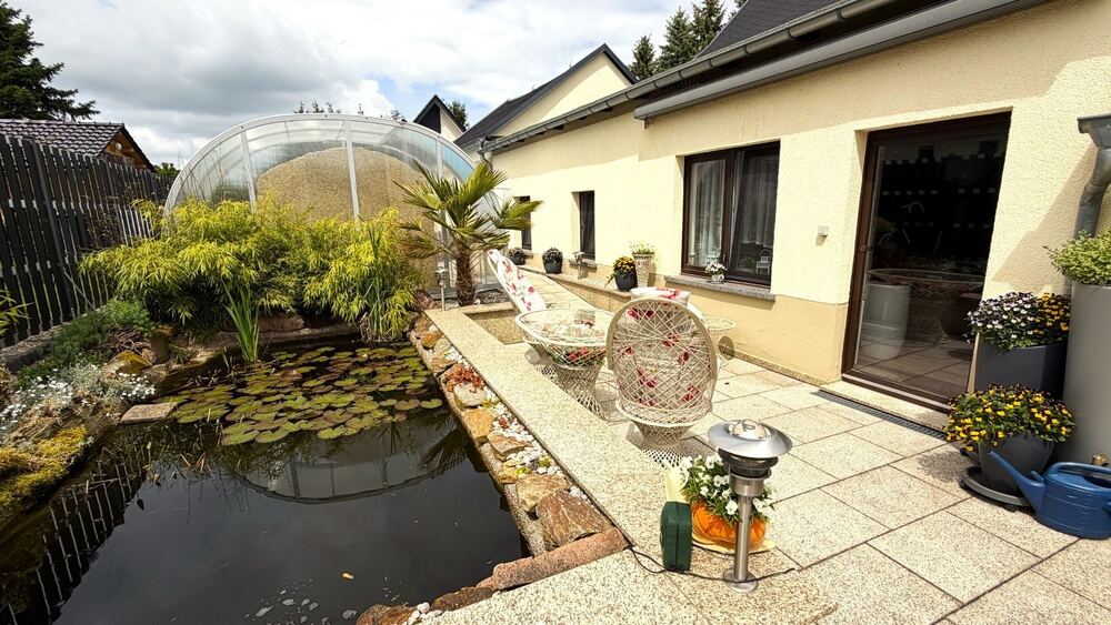 Terrasse - Hausansicht Rückseite
