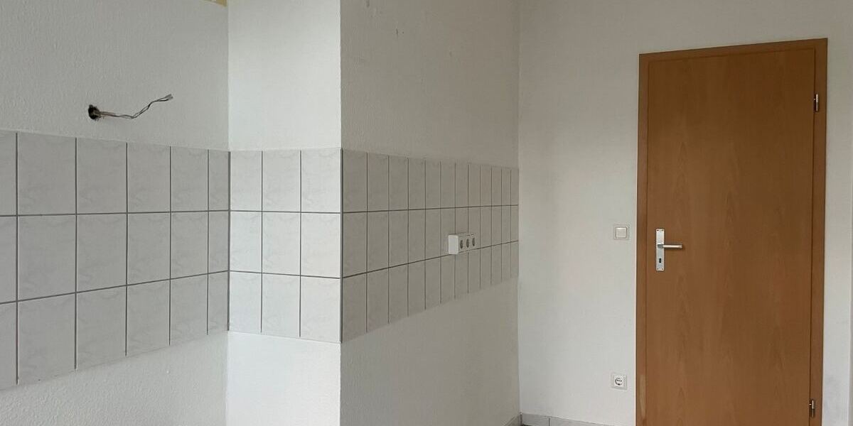 Küche mit diversen Anschlüssen