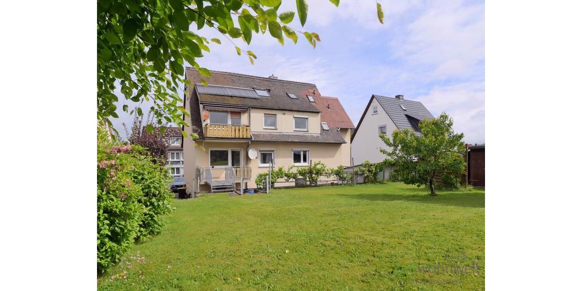 (EF1241_M) Kassel-Landkreis: Niestetal, neu möblierte 3-Zimmer-Wohnung mit Balkon, Garten und PKW-Stellplatz - Etagenwohnung Niestetal Heiligenrode | Angebot:19493452