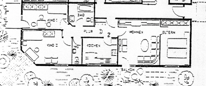 Wohnungsgrundriss