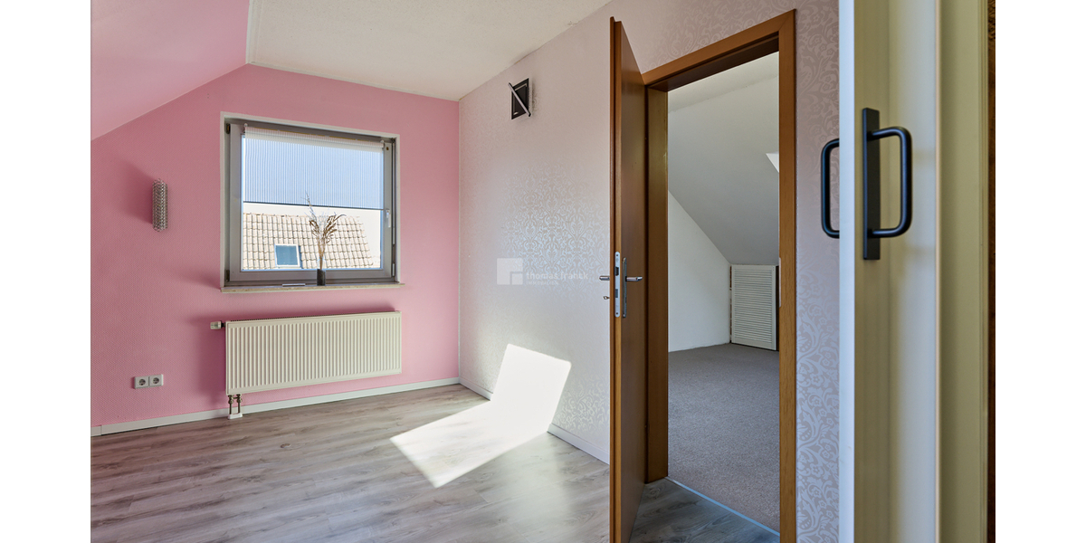 Die Zimmer im Dachgeschoss