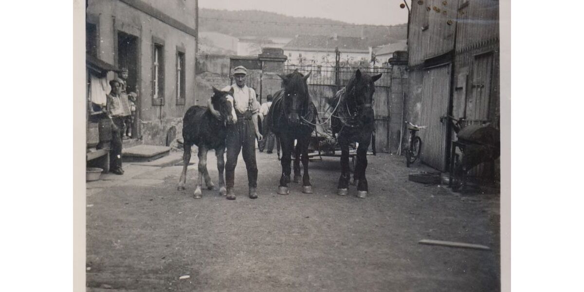 Hof Richtung Blauberg - vor 100 Jahren